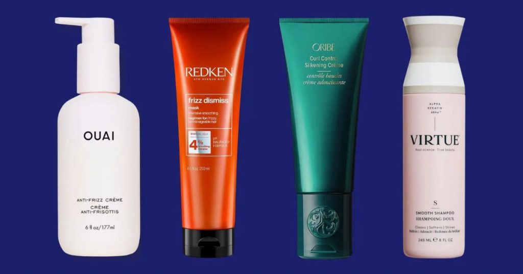 Anti-frizz hair products