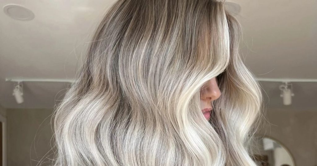 Blonde highlights