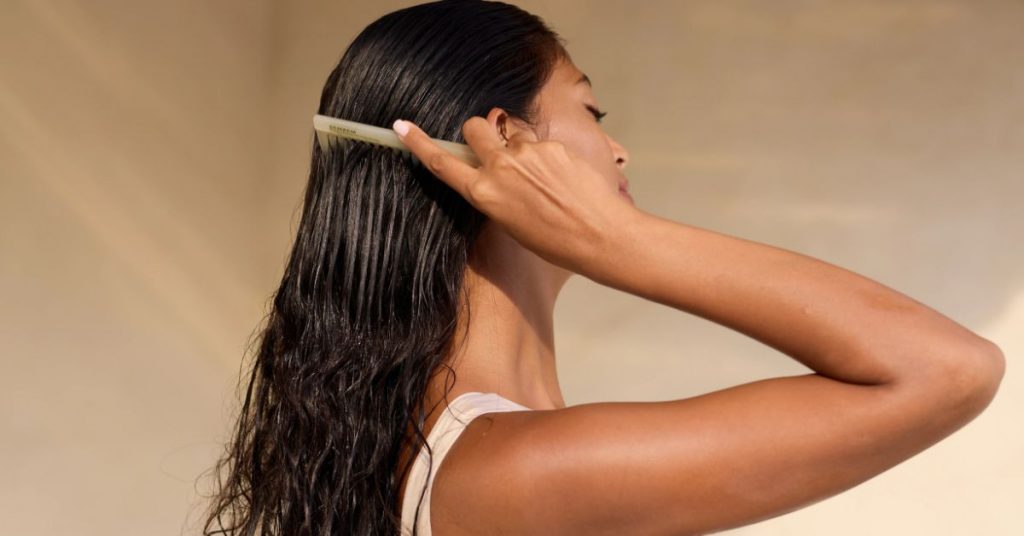 Hair care routine