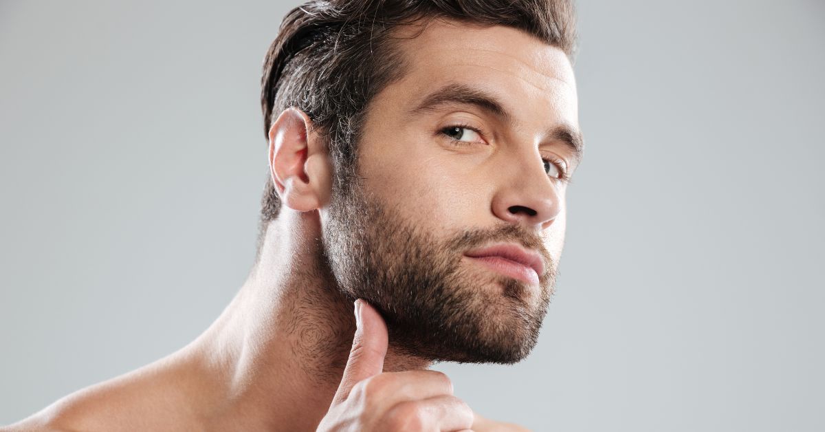 beard maintenance for sharp jawline