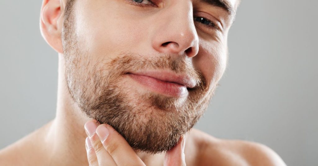 beard maintenance for sharp jawline