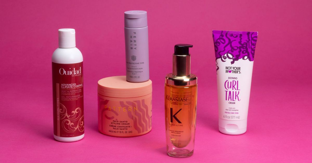 Anti-frizz hair products