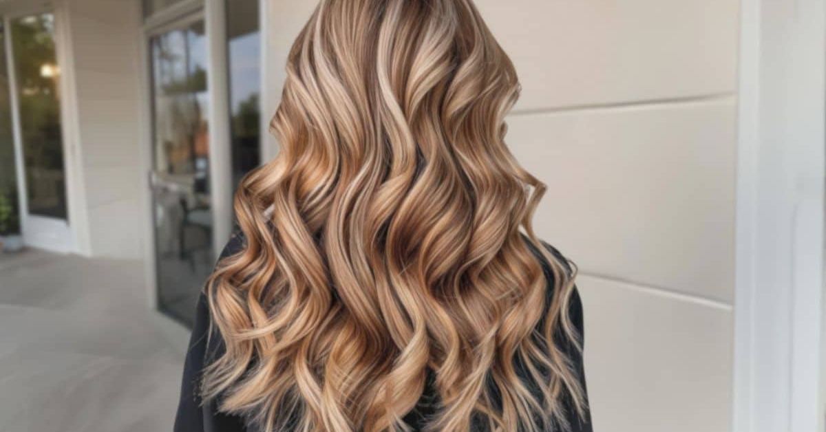 Blonde highlights