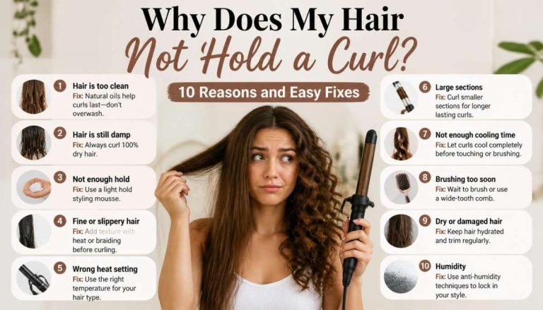 Why Does My Hair Not Hold a Curl? 10 Reasons and Easy Fixes-Why Does My Hair Not Hold a Curl